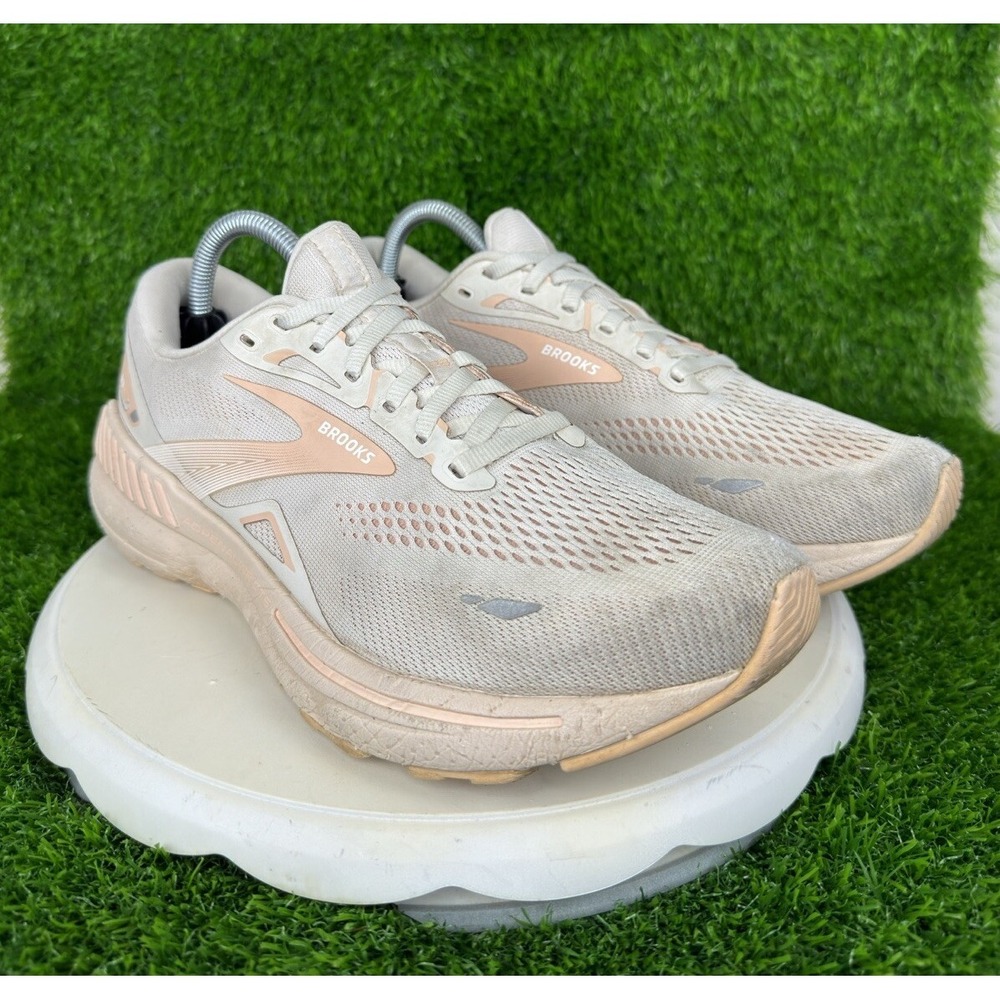 Brooks Adrenaline GTS 23 Womens 10.5 Running Stability Endurance Rose Pink Shoes